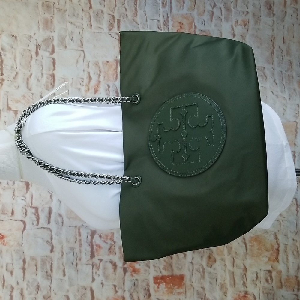 New Tory Burch Ella Chain Tote Bag - Picture 2 of 12